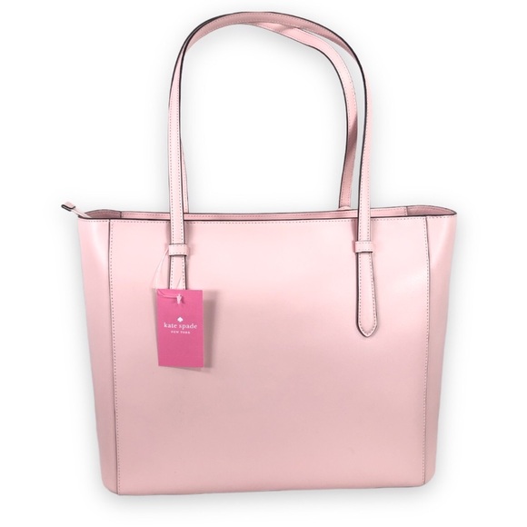 NWT - Kate Spade - Schuyler Smooth Leather, Medium - Chalk Pink - Picture 2 of 11